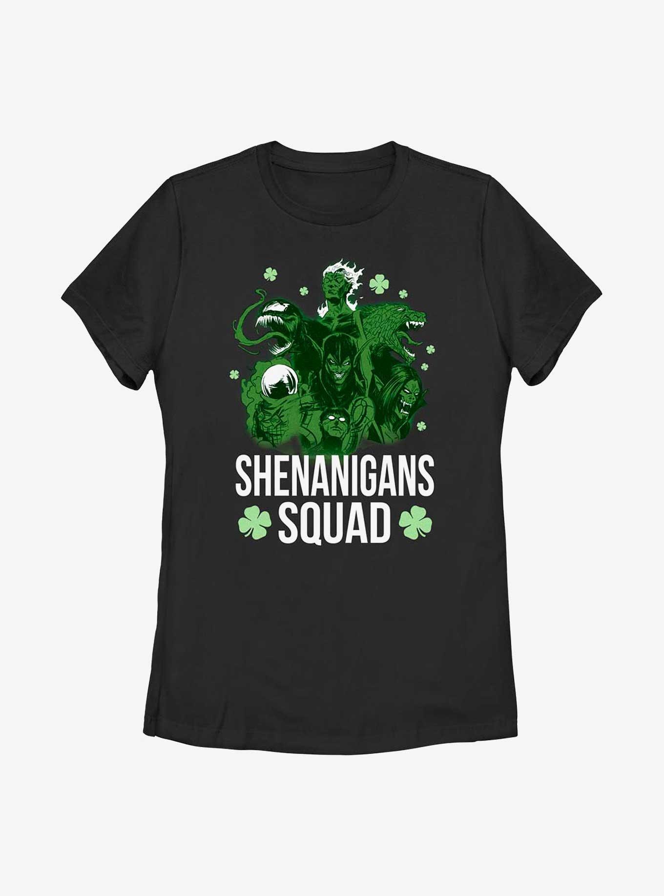 Marvel Spider-Man Villains Shenanigans Squad Womens T-Shirt, BLACK, hi-res