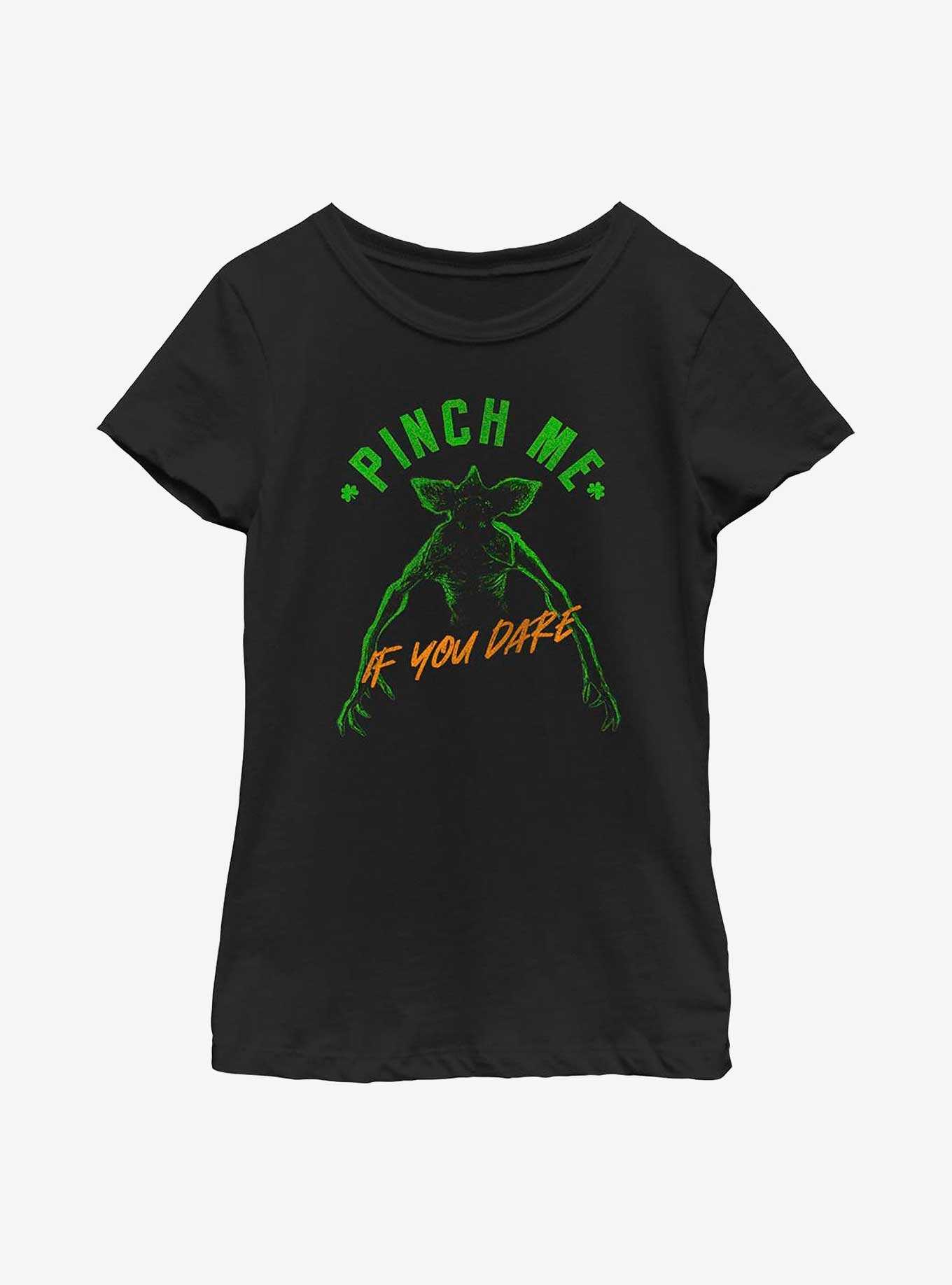Stranger Things Pinch Me If You Dare Youth Girls T-Shirt, , hi-res