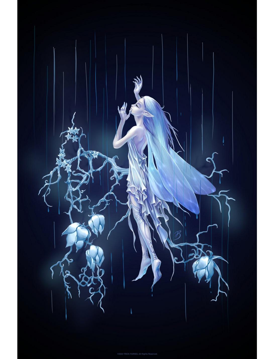 Fairies by Trick Water Fairy Poster, WHITE, hi-res