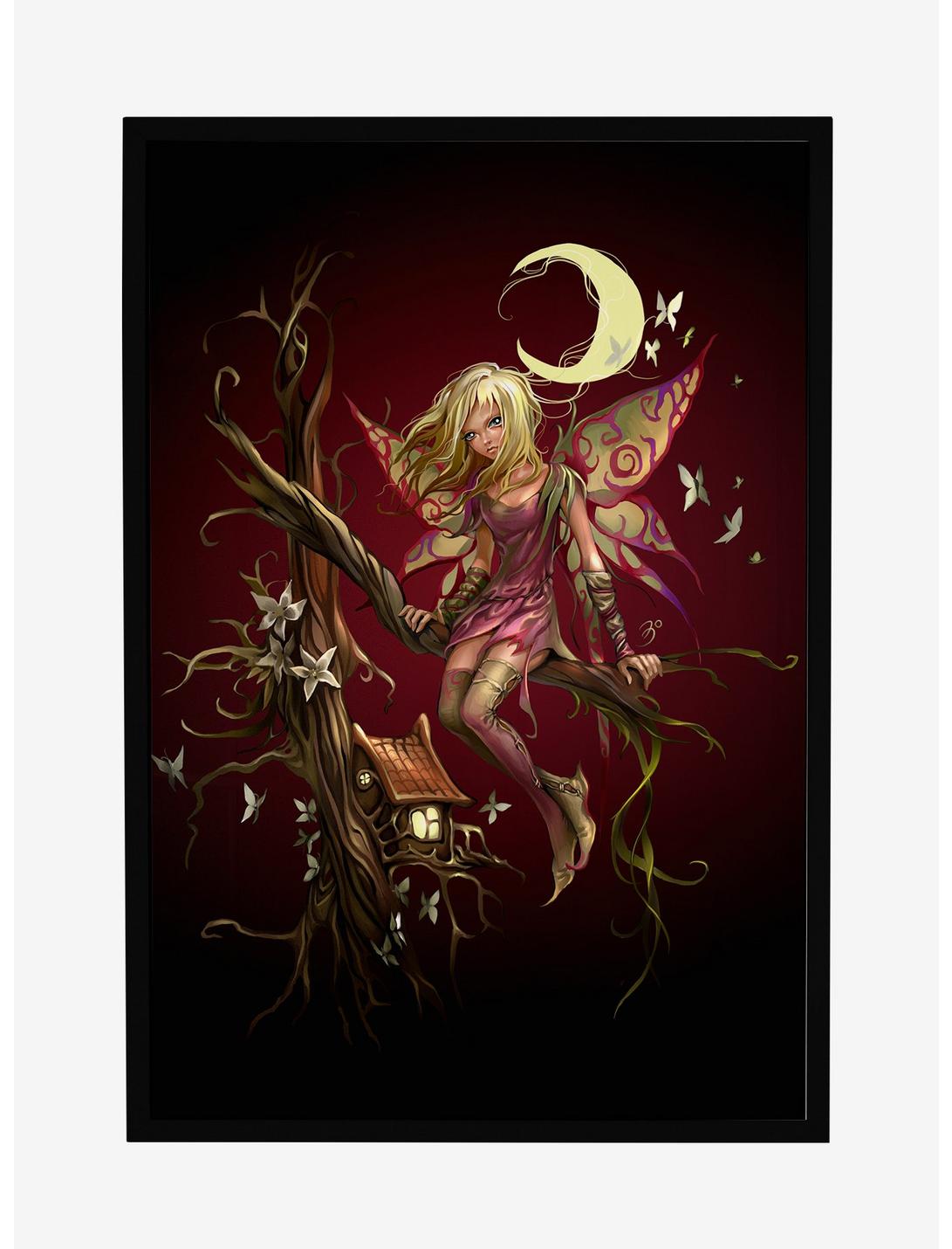 Fairies by Trick Autumn Fairy Framed Poster, , hi-res