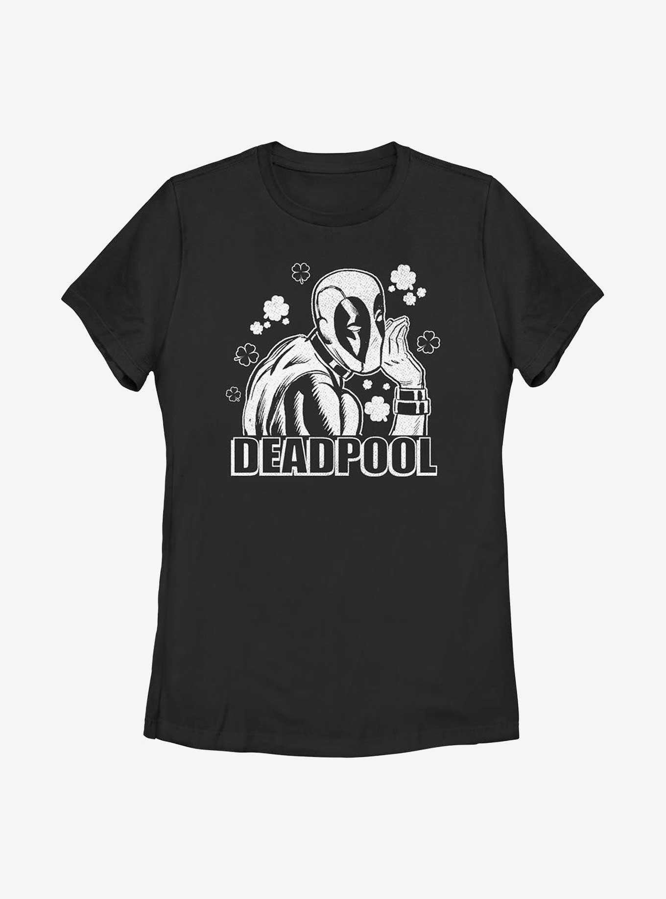 Marvel Deadpool Shamrock Deadpool Womens T-Shirt, , hi-res
