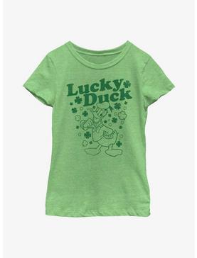 Disney Donald Duck Lucky Duck Youth Girls T-Shirt, , hi-res