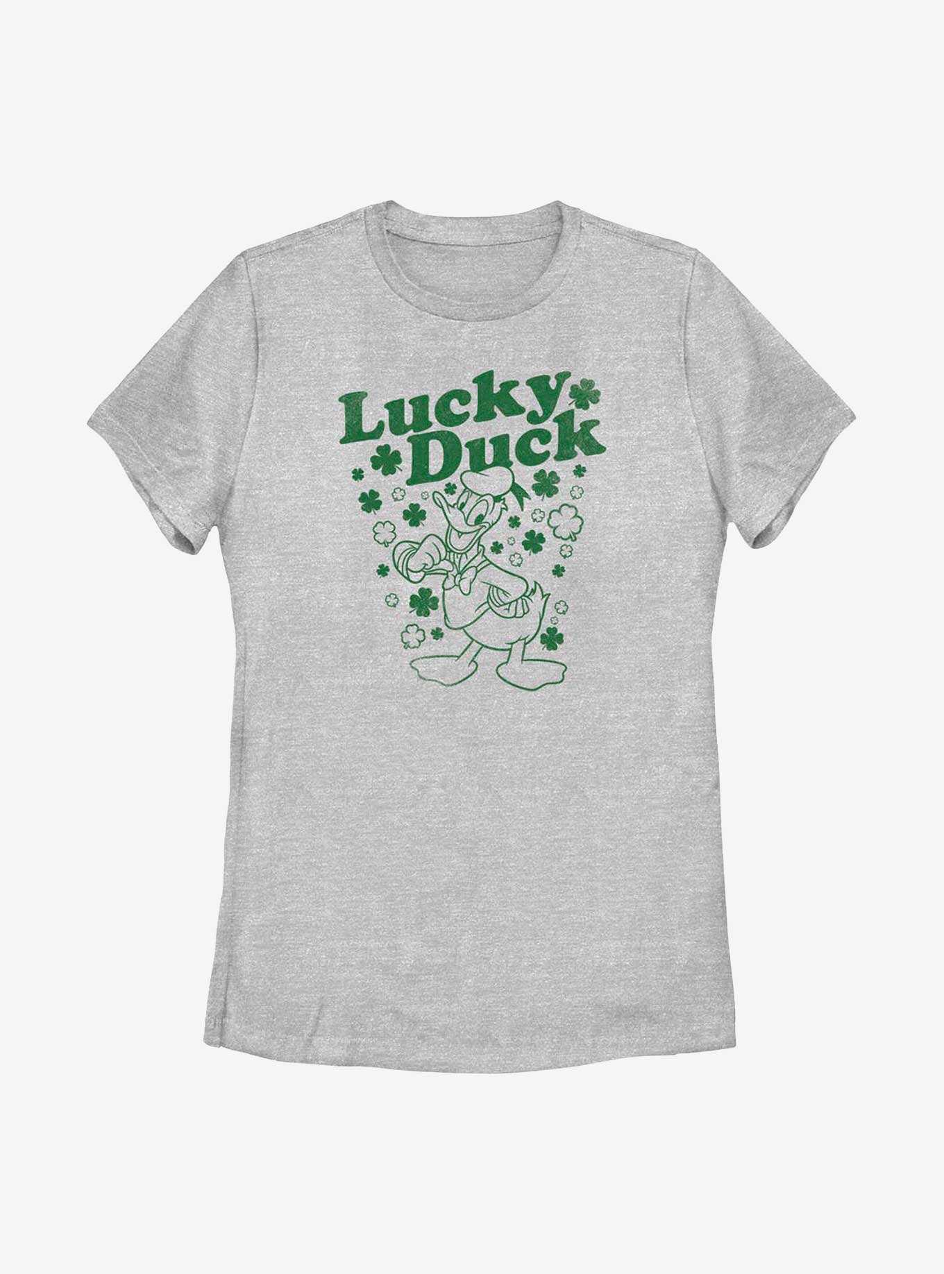 Disney Donald Duck Lucky Duck Womens T-Shirt, , hi-res