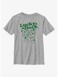 Disney Donald Duck Lucky Duck Youth T-Shirt, ATH HTR, hi-res