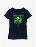 Dungeons & Dragons Pinch Proof Youth Girls T-Shirt, NAVY, hi-res