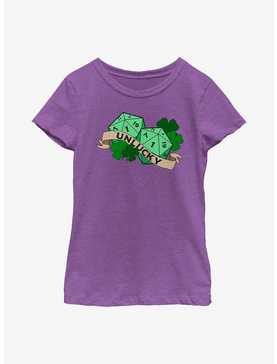 Dungeons & Dragons Unlucky Double Dice Youth Girls T-Shirt, , hi-res