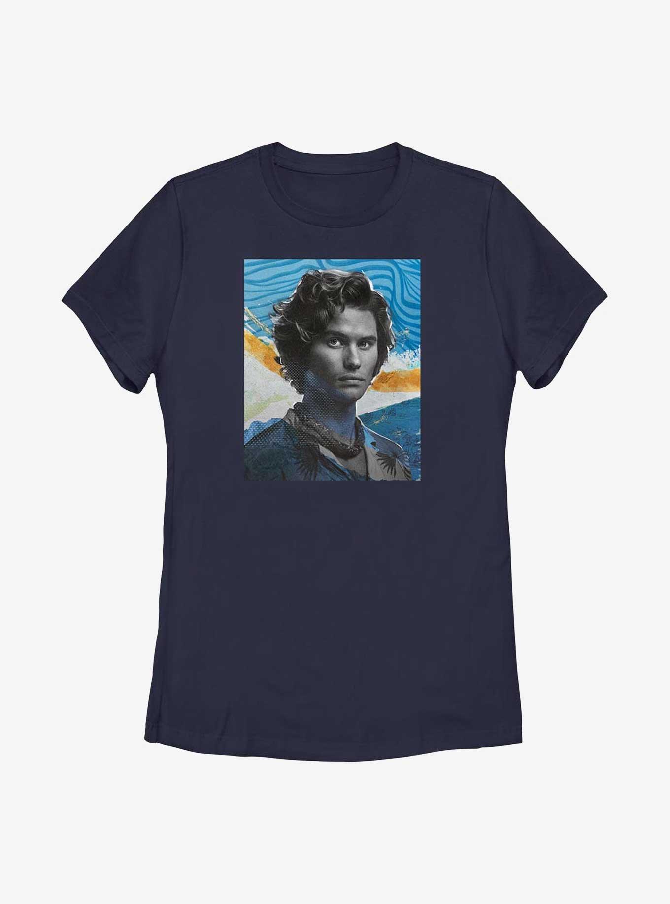 Outer Banks John B. Portrait Womens T-Shirt, NAVY, hi-res