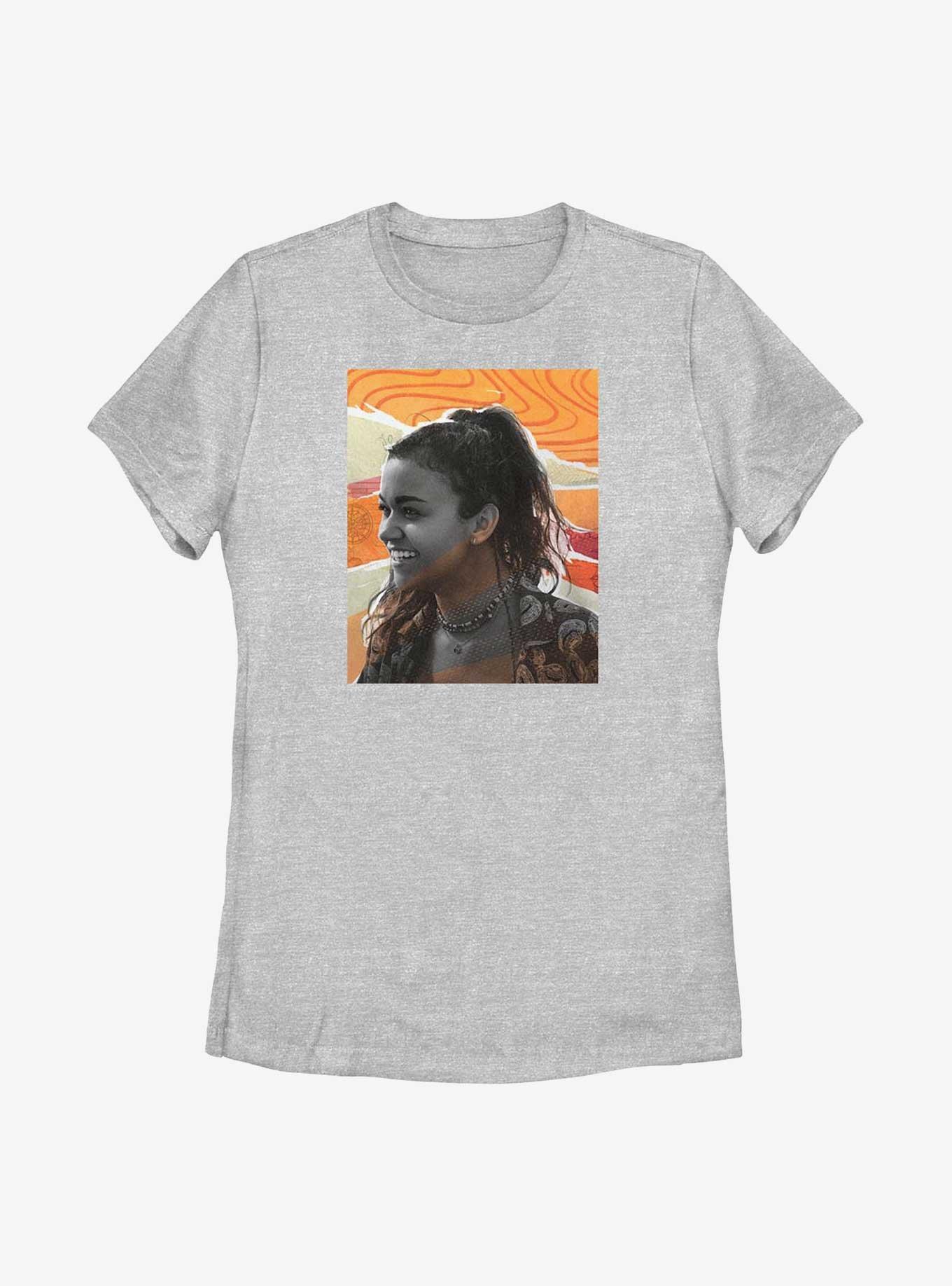 Outer Banks Kiara Portrait Womens T-Shirt, ATH HTR, hi-res