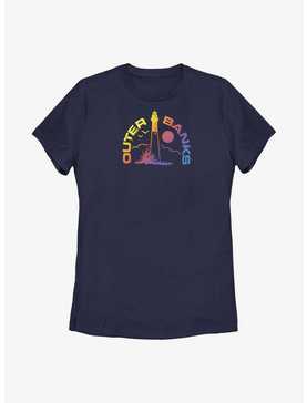 Outer Banks Lighthouse Gradient Logo Womens T-Shirt, , hi-res