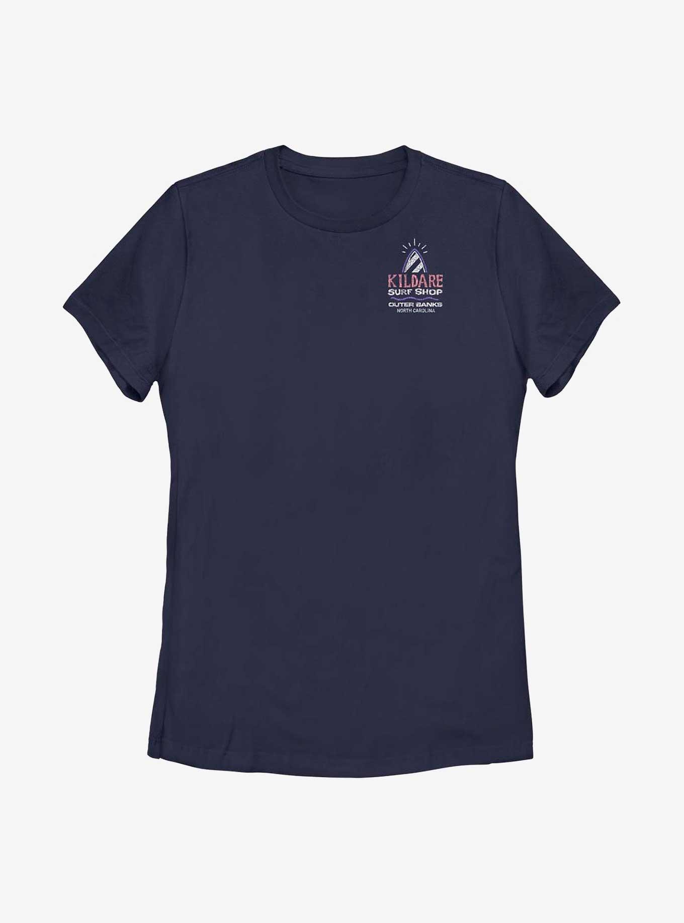 Outer Banks Kildare Surf Shop Womens T-Shirt, NAVY, hi-res