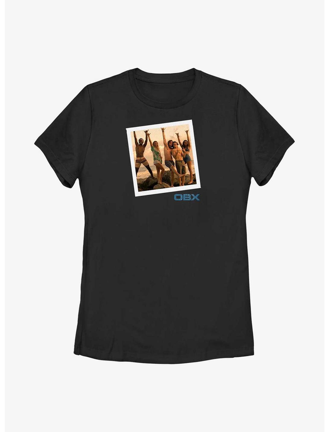 Outer Banks Group Photo Womens T-Shirt, BLACK, hi-res