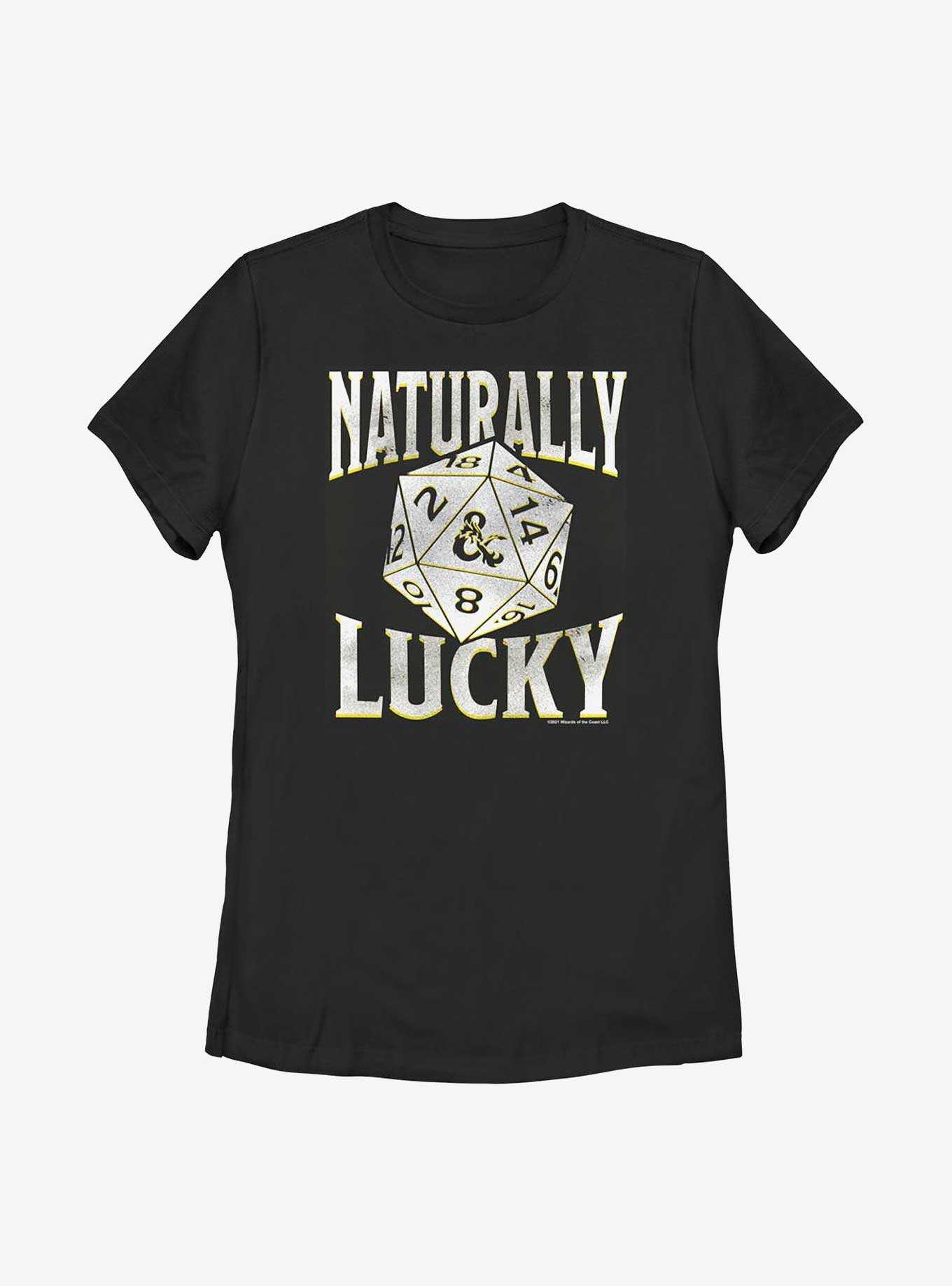Dungeons & Dragons Naturally Lucky Womens T-Shirt, , hi-res