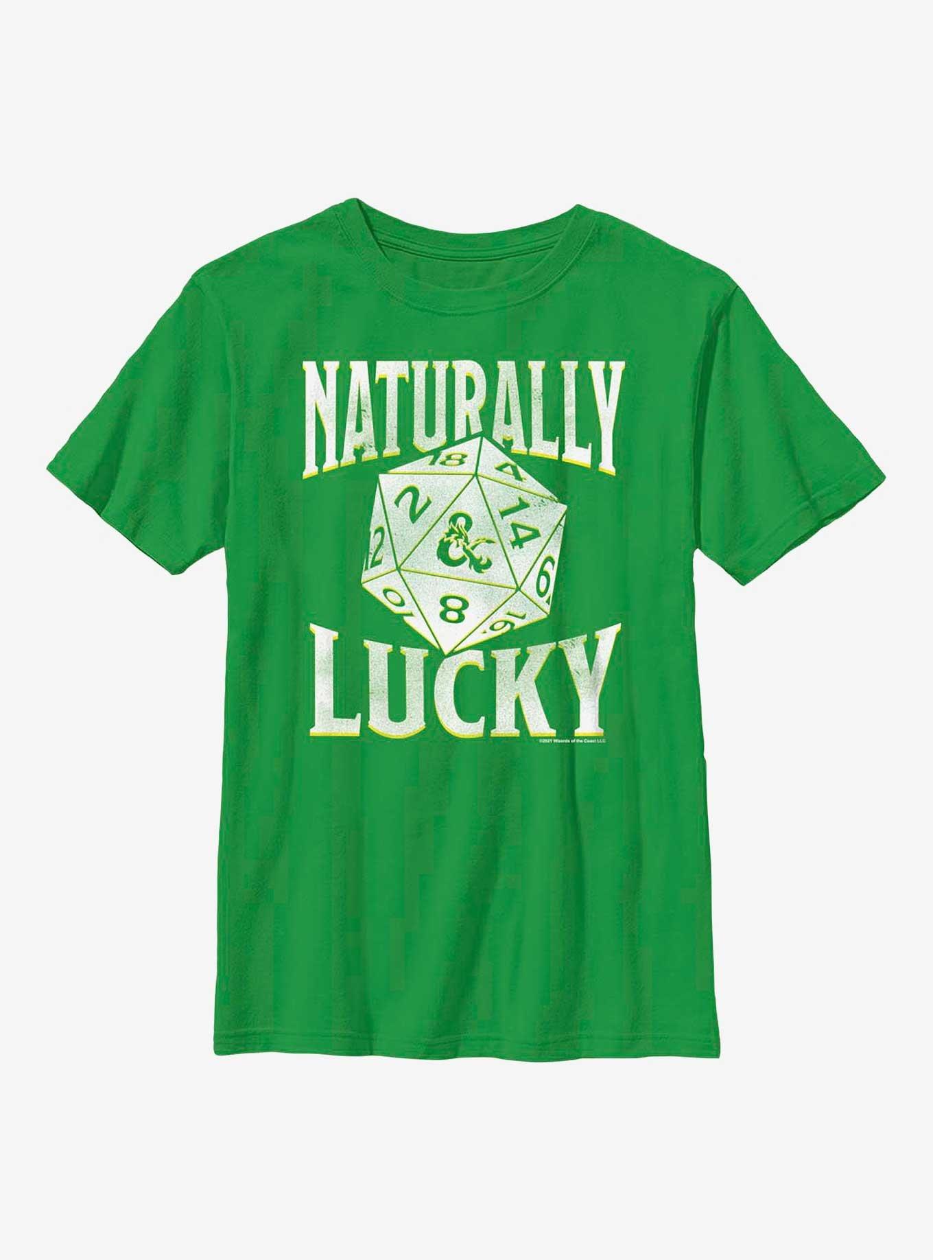 Dungeons & Dragons Naturally Lucky Youth T-Shirt, KELLY, hi-res