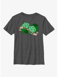 Dungeons & Dragons Unlucky Double Dice Youth T-Shirt, CHAR HTR, hi-res