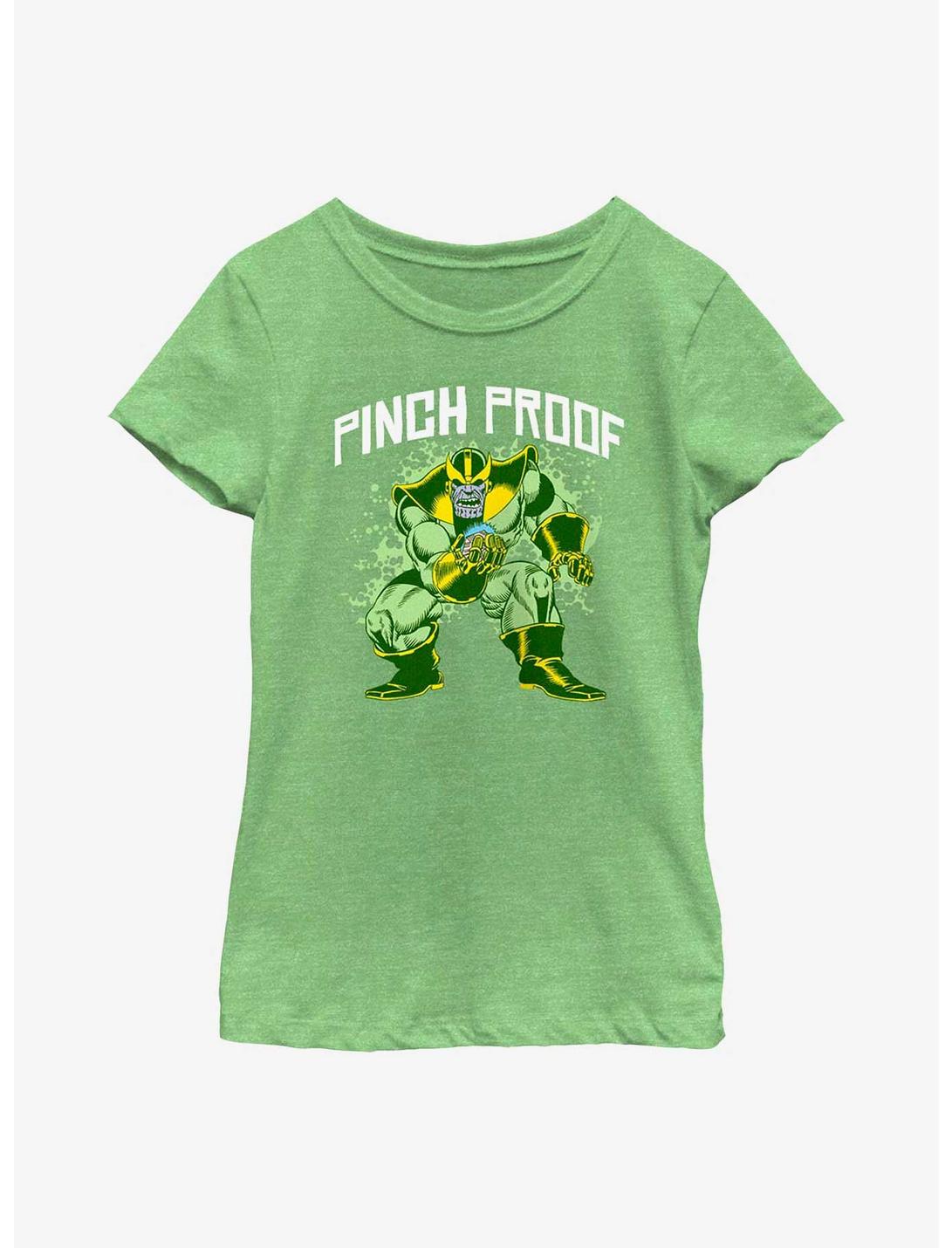 Marvel Thanos Pinch Proof Youth Girls T-Shirt, GRN APPLE, hi-res