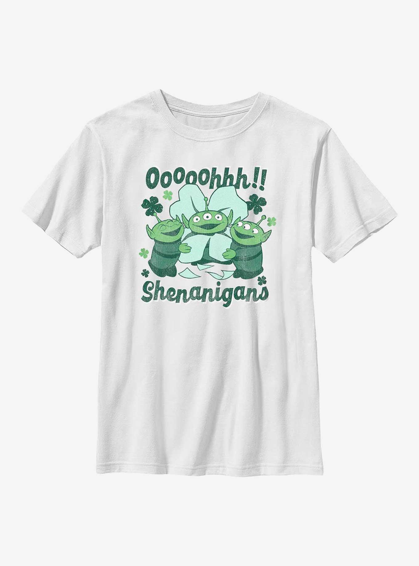 Disney Pixar Toy Story Alien Shenanigans Youth T-Shirt, WHITE, hi-res