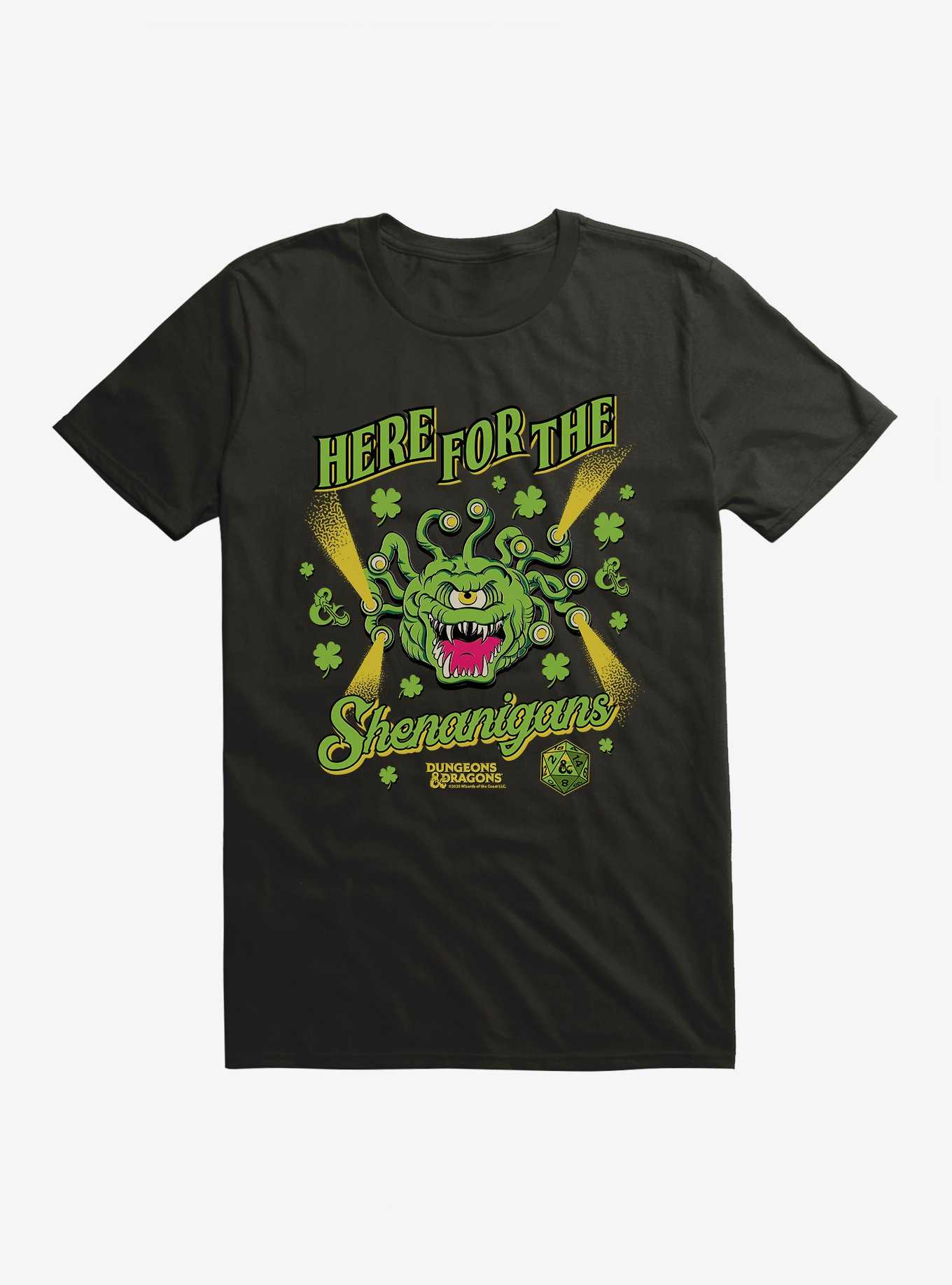 Dungeons & Dragons Here For The Shenanigans Beholder T-Shirt, , hi-res