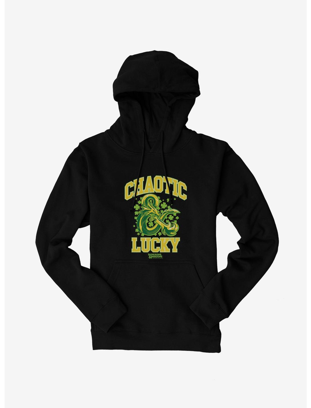 Dungeons & Dragons Chaotic And Lucky Hoodie, BLACK, hi-res