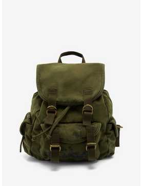 Green Fairy Grunge Slouch Mini Backpack, , hi-res