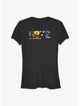 Outer Banks OBX2 Logo Girls T-Shirt, BLACK, hi-res