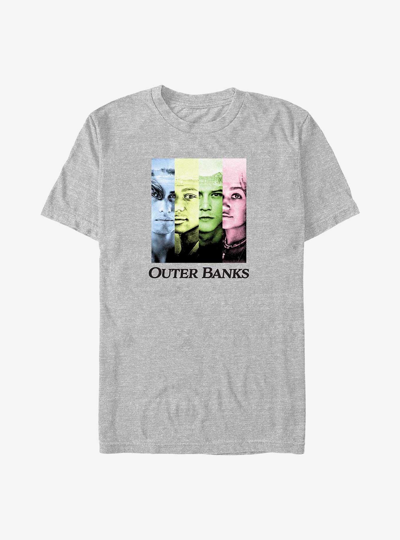 Outer Banks Cast Line Up T-Shirt, ATH HTR, hi-res