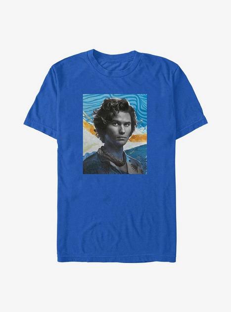 Outer Banks John B Poster T Shirt Blue Hot Topic