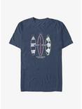 Outer Banks Kildare Surf Shop T-Shirt, NAVY HTR, hi-res