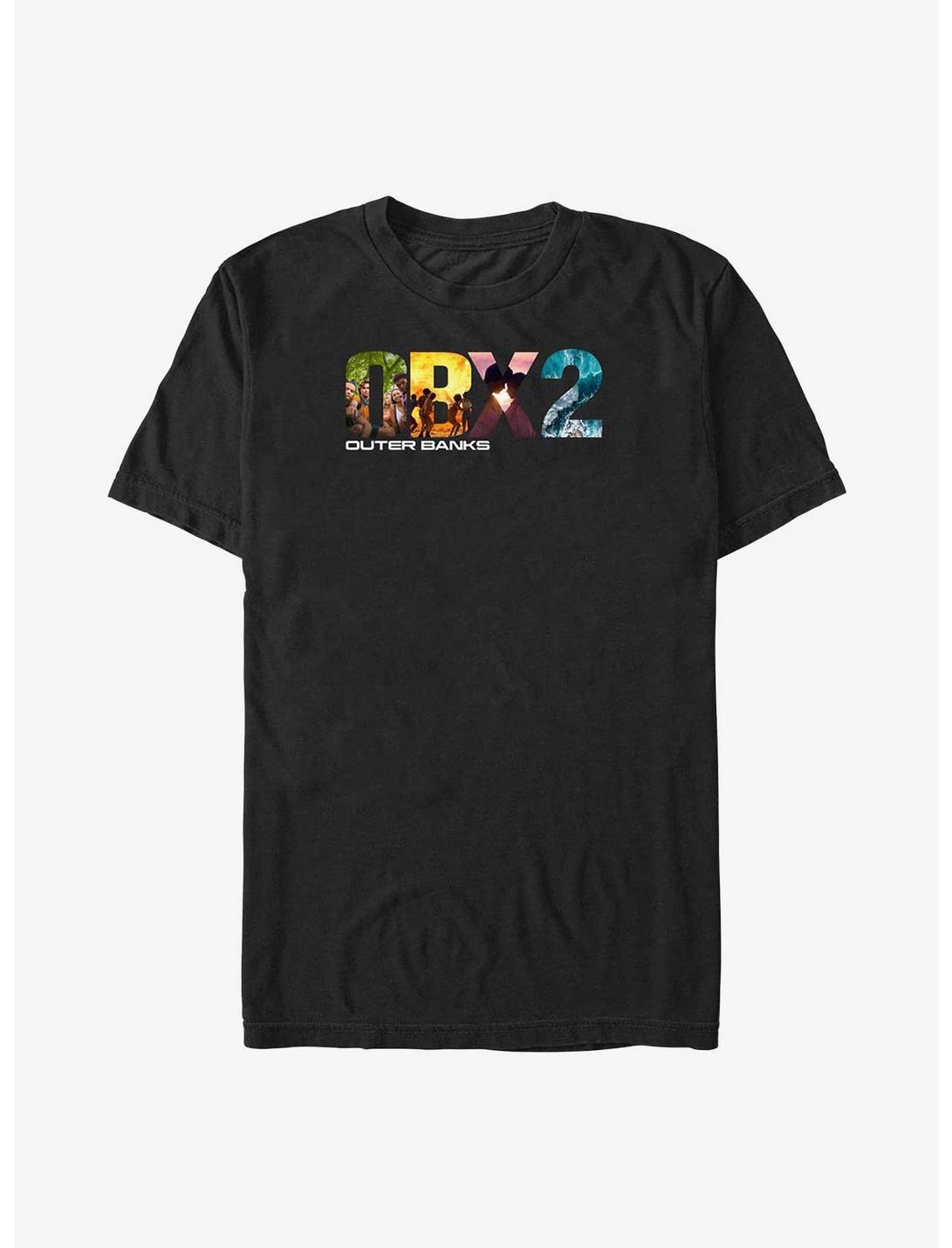 Outer Banks OBX2 Logo T-Shirt, BLACK, hi-res