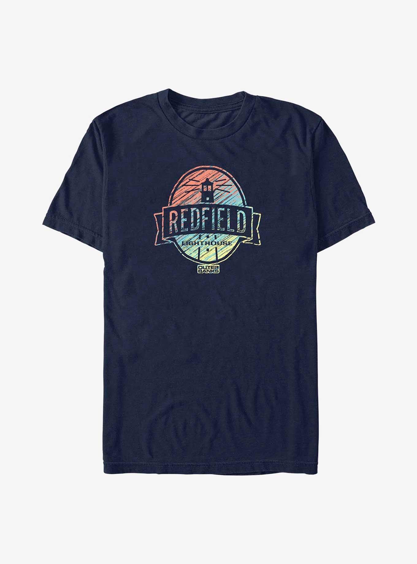 Outer Banks Redfield Lighthouse T-Shirt, NAVY, hi-res