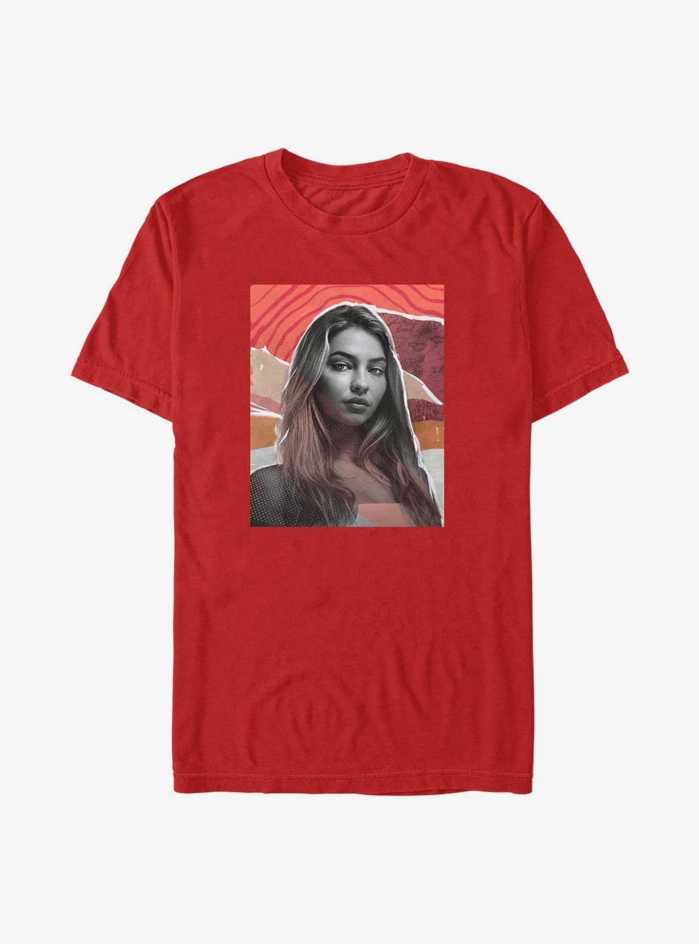 Outer Banks Sarah Poster T-Shirt, RED, hi-res