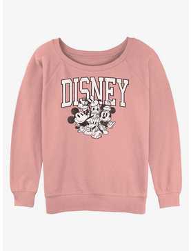 Disney Mickey Mouse Vintage Group Girls Sweatshirt, , hi-res