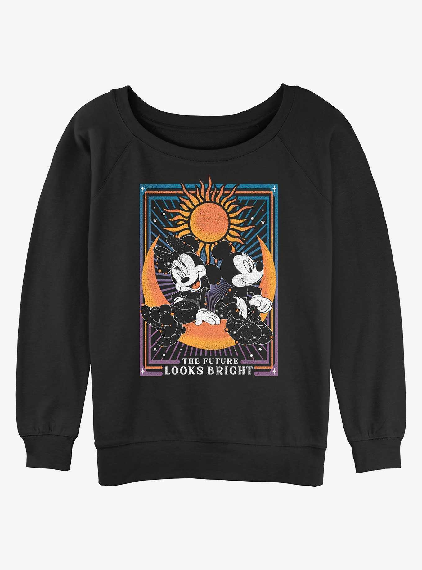 Disney Mickey Mouse & Minnie Mouse The Future Looks Bright Astrology Girls Sweatshirt, , hi-res
