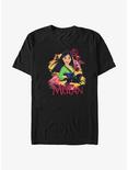 Disney Mulan Whimsical Art T-Shirt, BLACK, hi-res