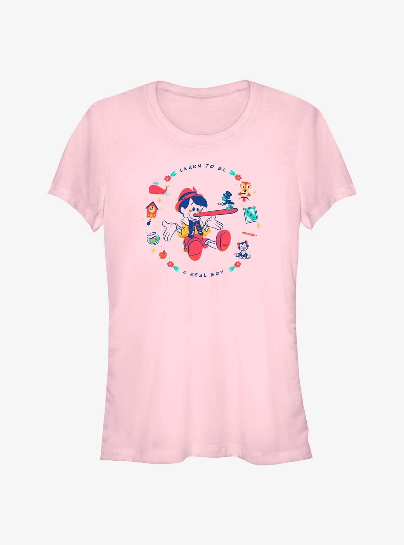 Disney Pinocchio Learn To Be A Real Boy Girls T-Shirt, , hi-res