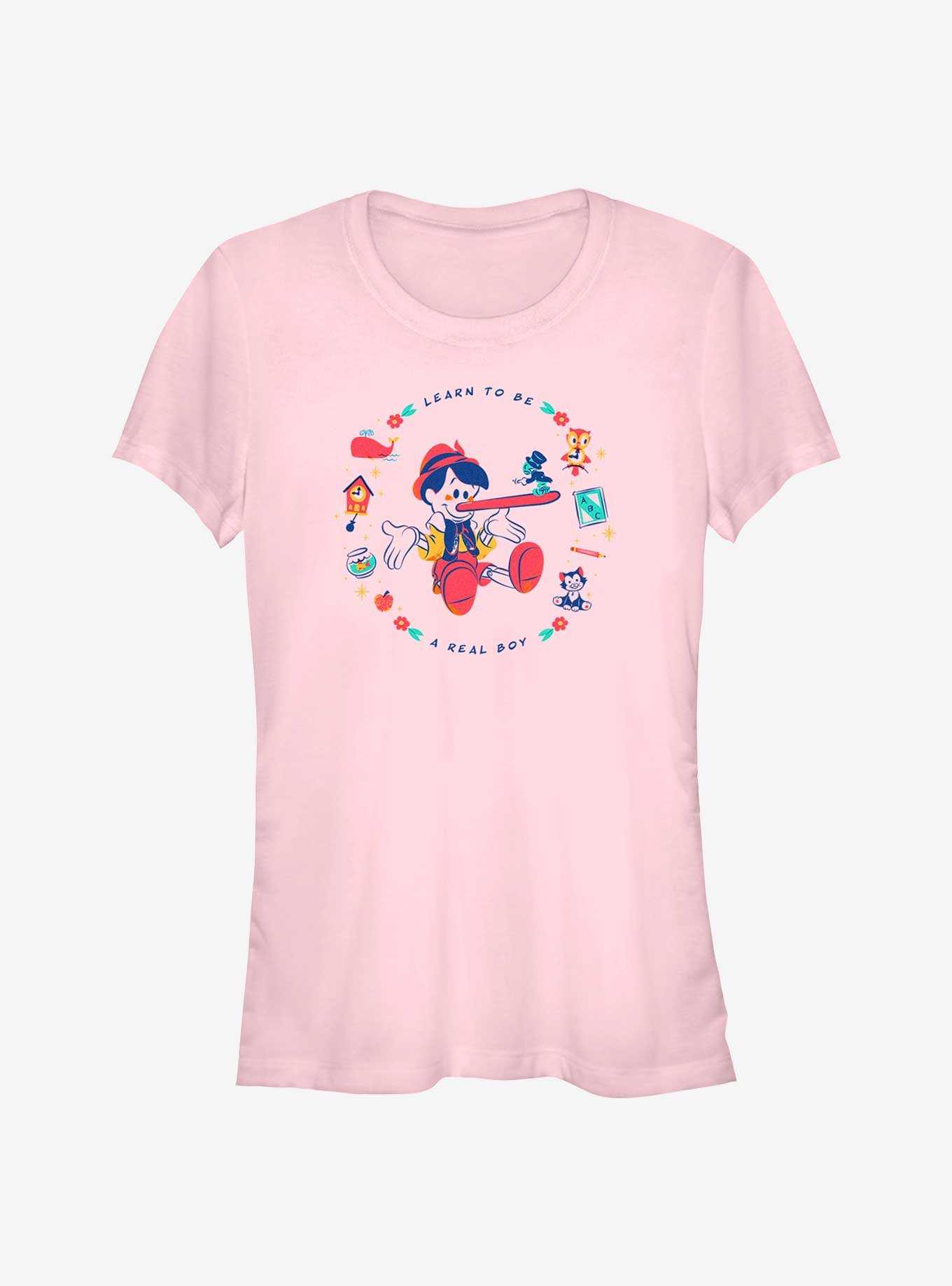 Disney Pinocchio Learn To Be A Real Boy Girls T-Shirt, , hi-res
