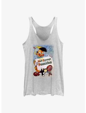 Disney Pinocchio Vintage Cover Girls Raw Edge Tank, , hi-res
