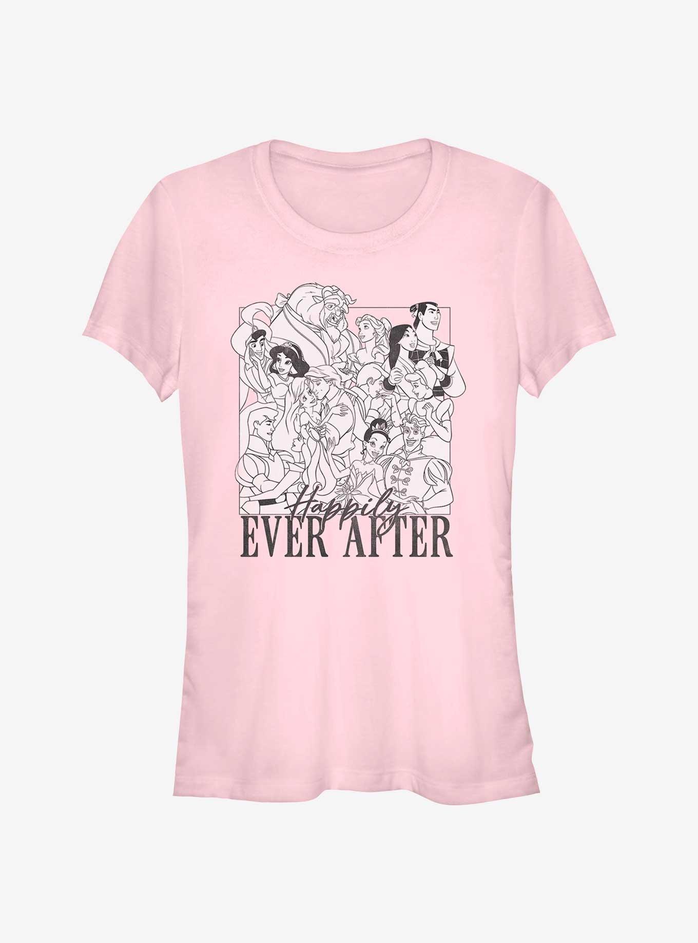 Disney Princesses Happily Ever After Girls T-Shirt, , hi-res