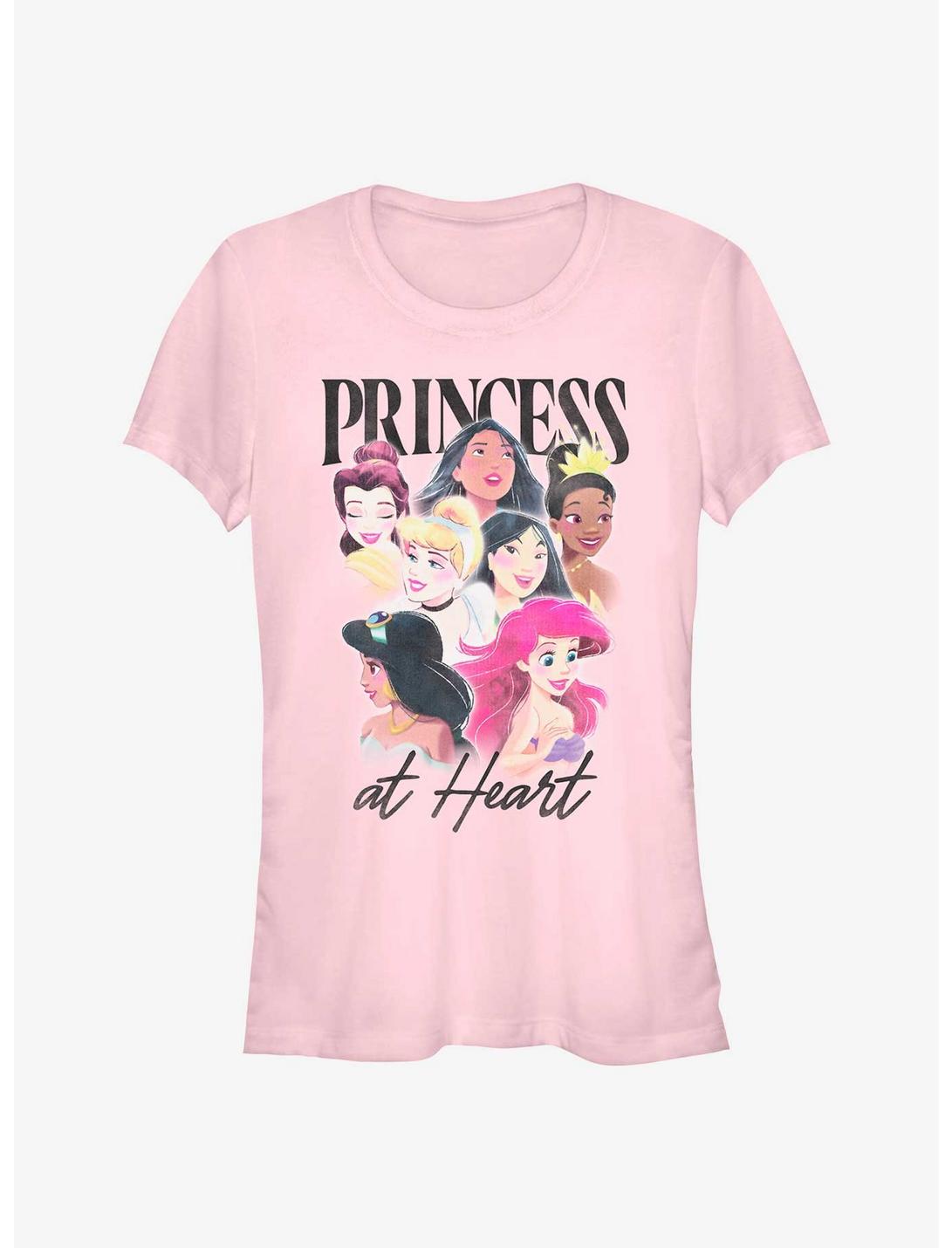 Disney Princesses Princess At Heart Girls T-Shirt, LIGHT PINK, hi-res