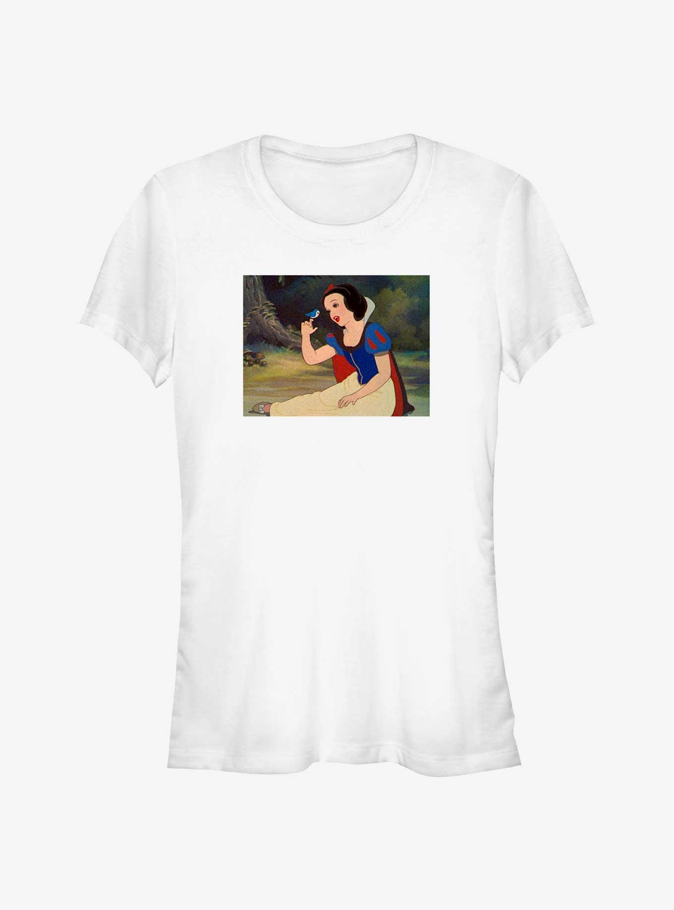 Disney Snow White Movie Still Girls T-Shirt, WHITE, hi-res