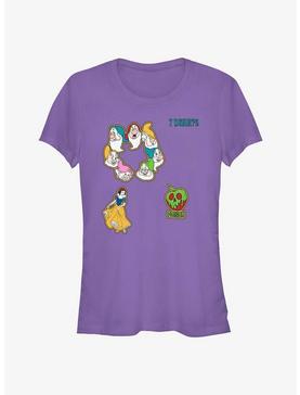 Disney Snow White Stickers Girls T-Shirt, , hi-res