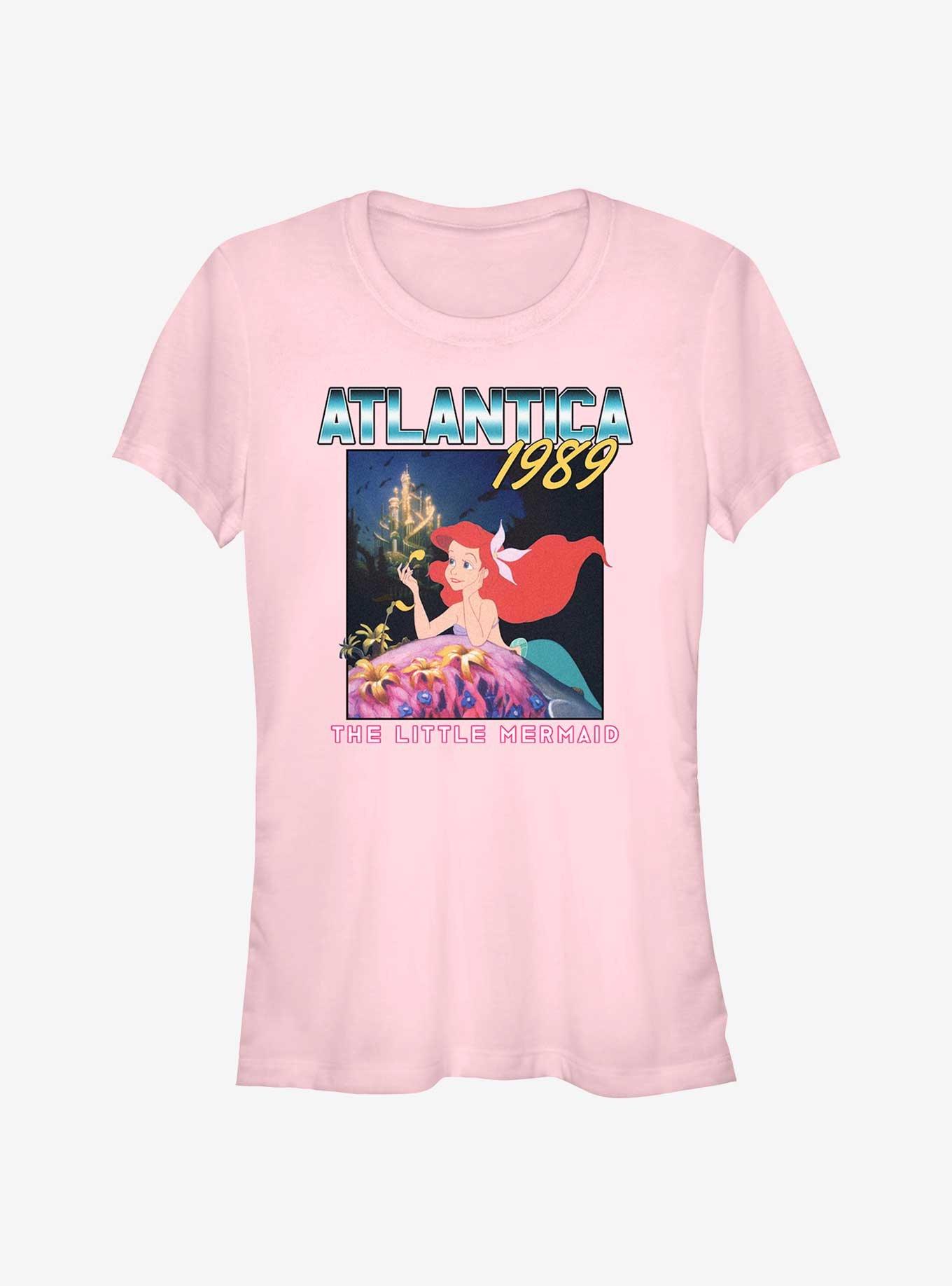 Disney The Little Mermaid Atlantica 89 Girls T-Shirt, LIGHT PINK, hi-res