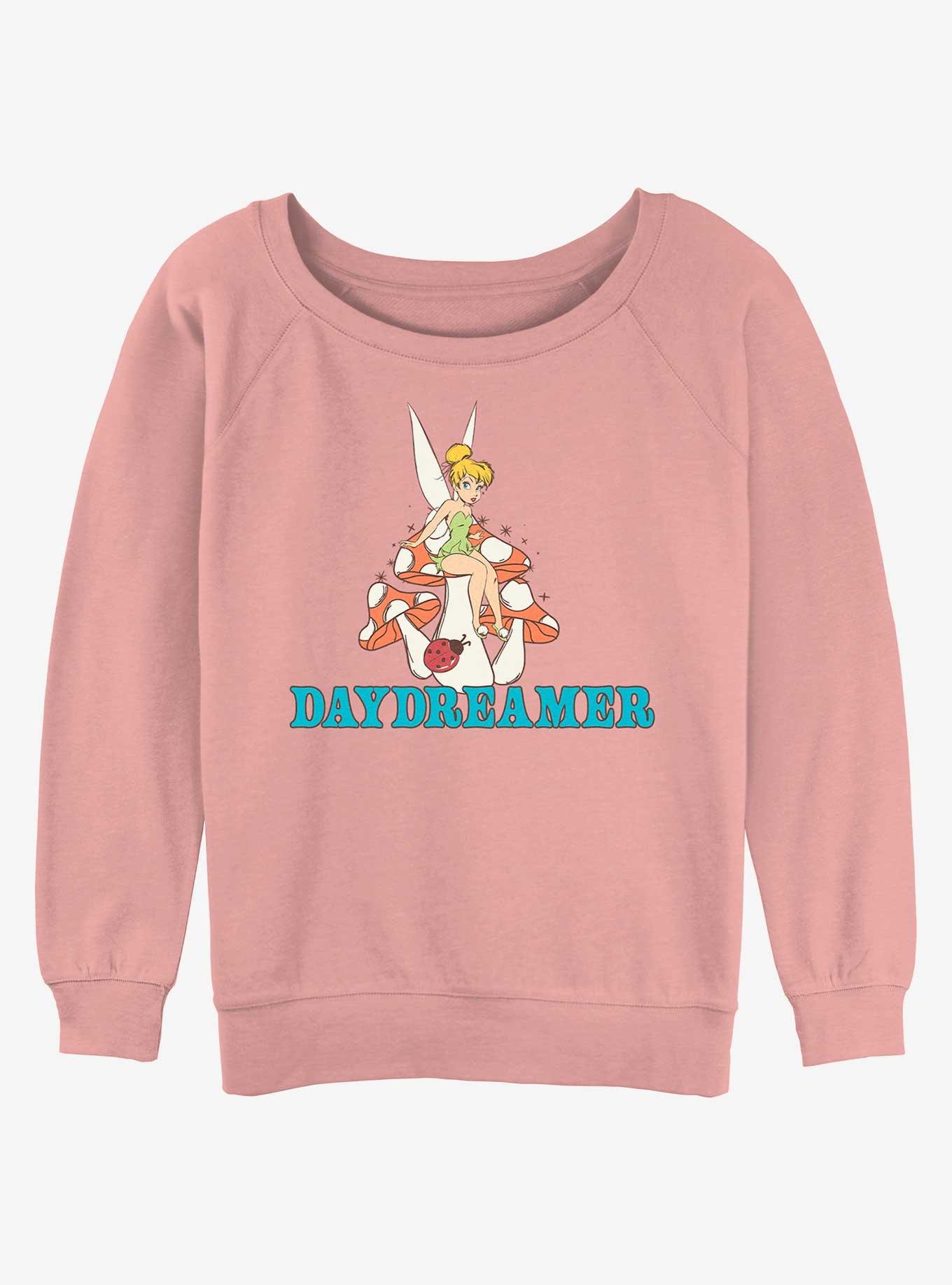 Disney Tinker Bell Daydreamer Girls Sweatshirt - PINK | Hot Topic