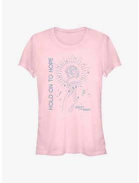 Disney Beauty And The Beast Hold On To Hope Girls T-Shirt, , hi-res