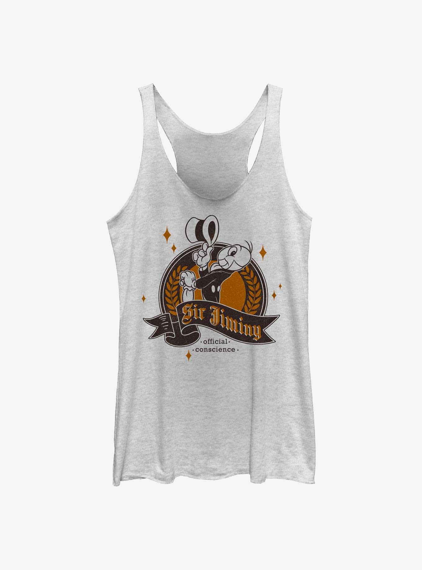 Disney Pinocchio Sir Jiminy Official Conscience Girls Raw Edge Tank, , hi-res