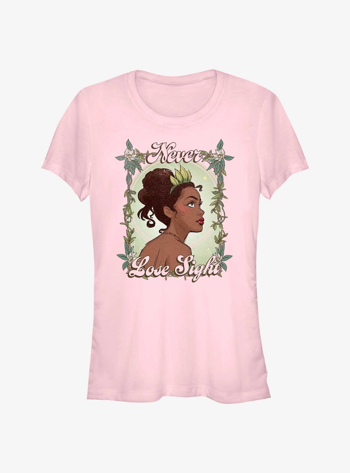 Disney Princess And The Frog Tiana Never Lose Sight Girls T-Shirt, LIGHT PINK, hi-res