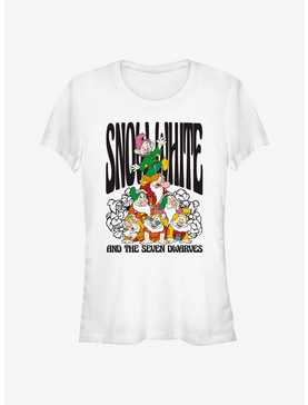 Disney Snow White And The Seven Dwarves Stack Girls T-Shirt, , hi-res