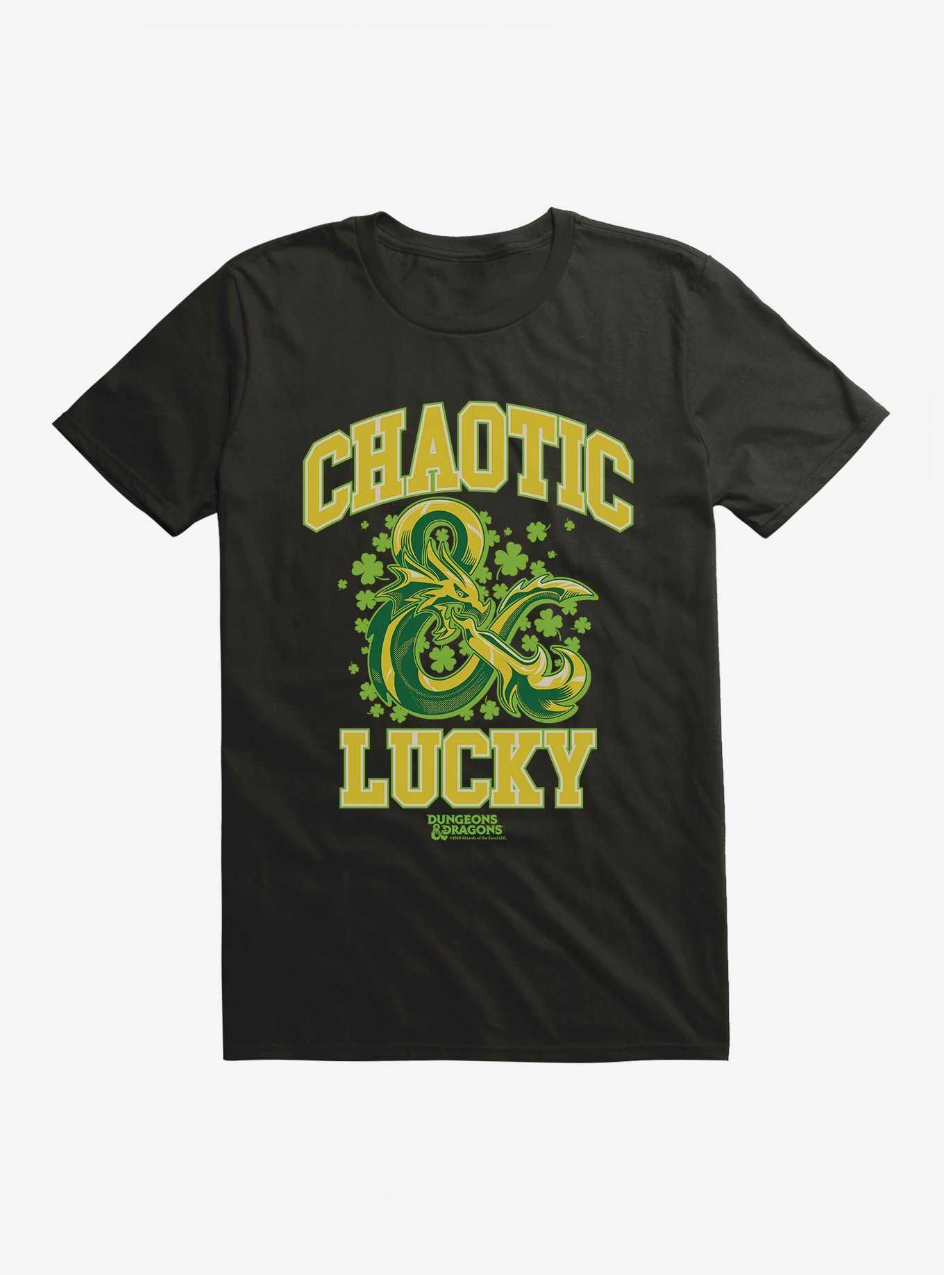 Dungeons & Dragons Chaotic And Lucky T-Shirt, , hi-res