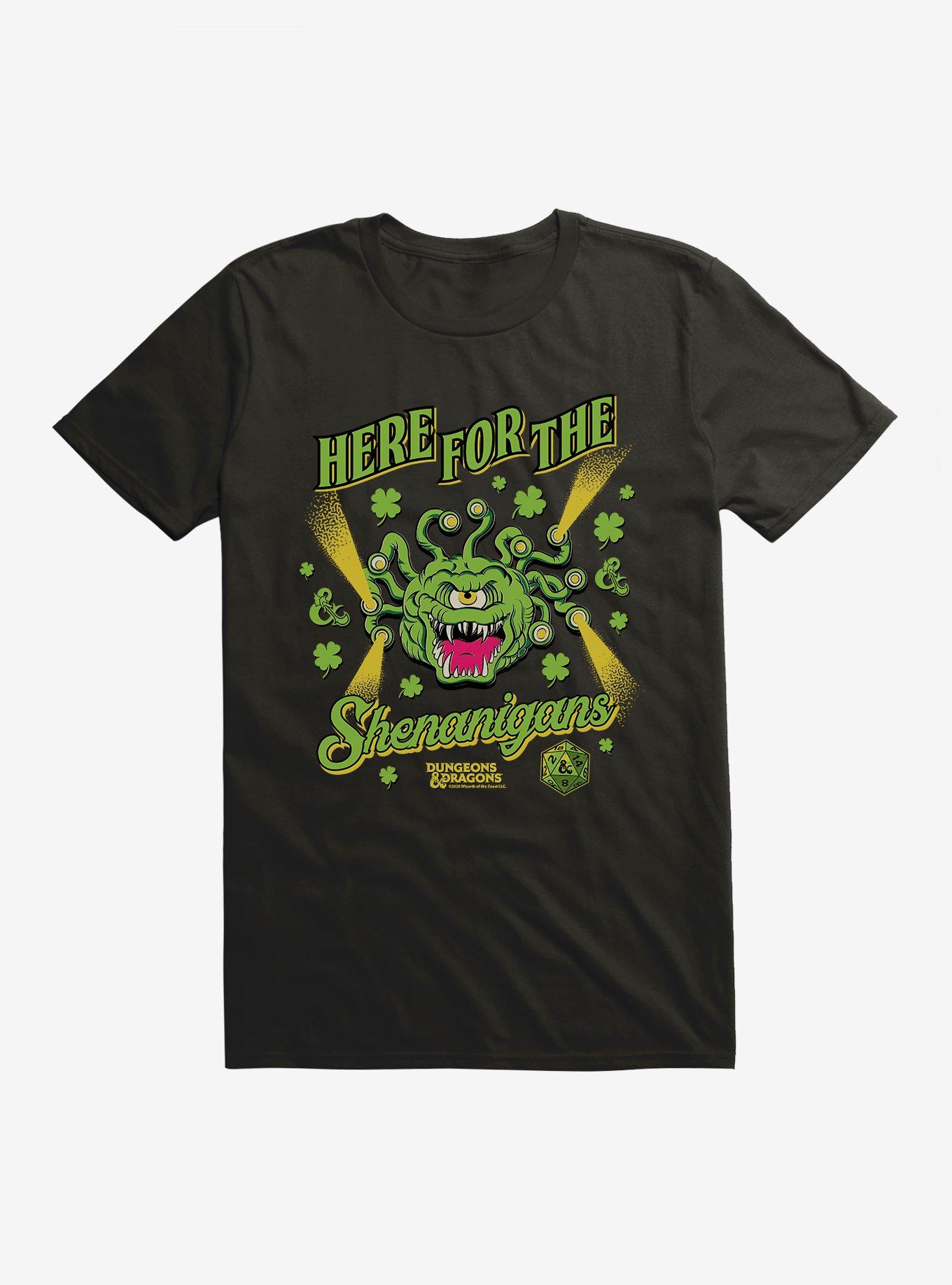 Dungeons & Dragons Here For The Shenanigans Mimic T-Shirt
