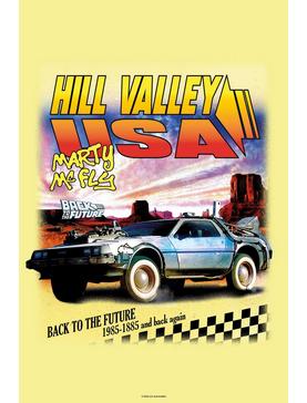 Back To The Future Hill Valley USA Marty McFly Poster , , hi-res