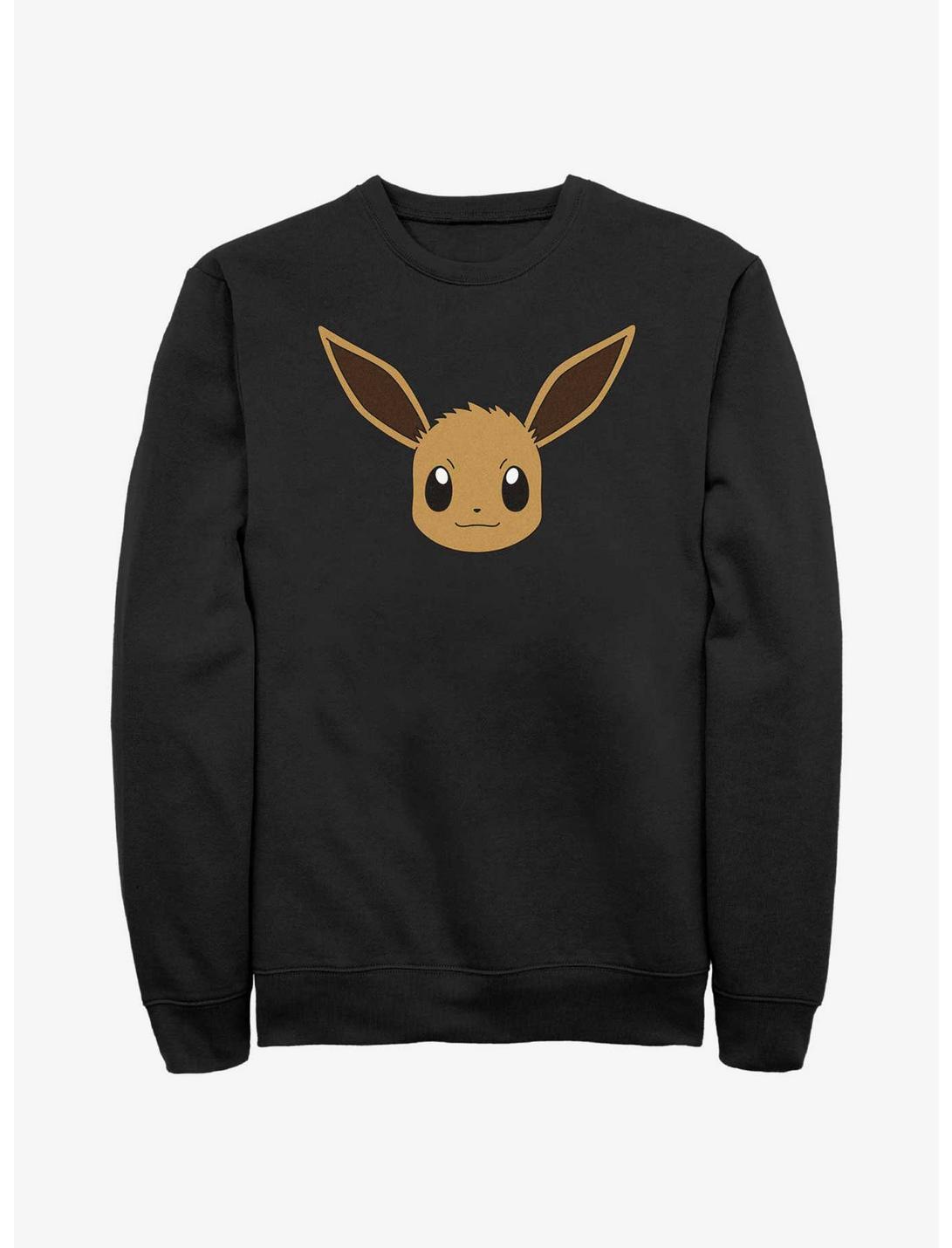 Hot Topic Pokemon Eevee Face Sweatshirt